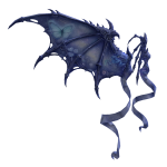 Mourning Ballet Wings (Moonlit Juniper)