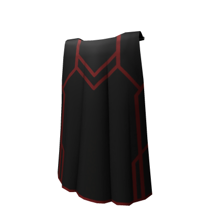Black Dark Deco Cape Roblox item