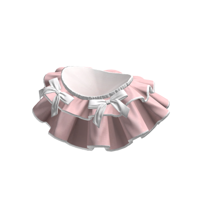 Skirt Pink Pastel Velvet Bows Layered Ruffle Mini