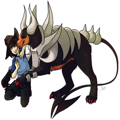 Mega Houndoom And Carl Roblox decal
