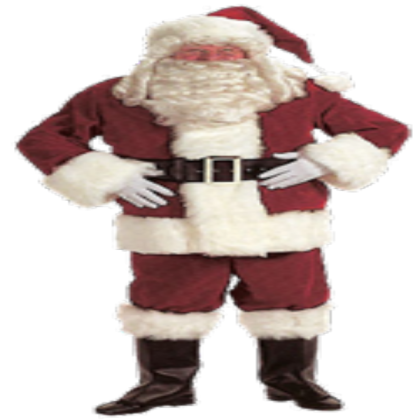 Santa Claus- Transparent Roblox decal