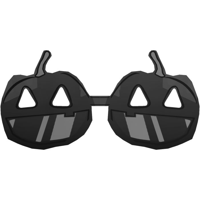Black Pumpkin Glasses