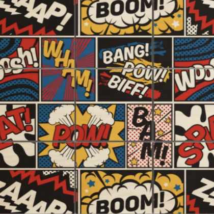 Cartoon comic background Roblox decal
