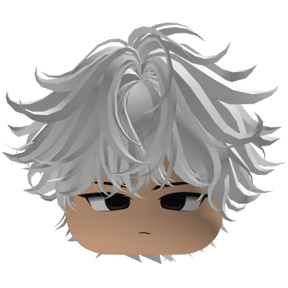 Messy Emo Cute Boy (White) thumbnail