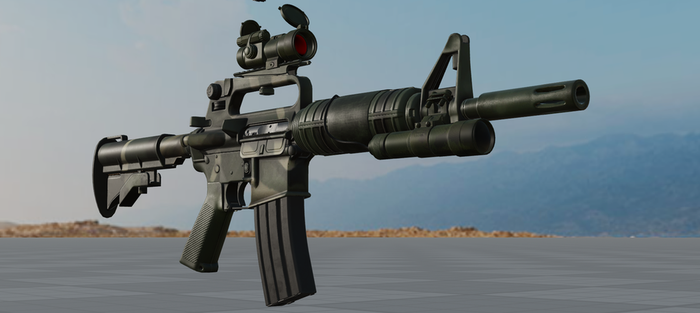 Blood Diamond Colt Model 727 / CAR-15 Carbine preview 2