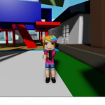 Roller coaster girl-