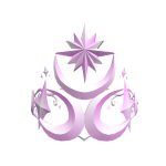 Pink Moon Night Crown
