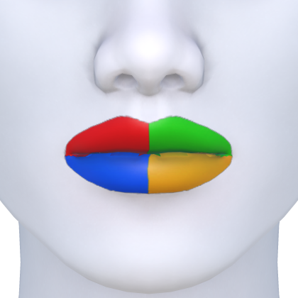 👄 Colored - lips makeup thumbnail