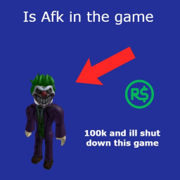 Donate IOOk and ill shut down this game