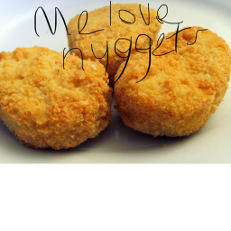 Chicken nugget village