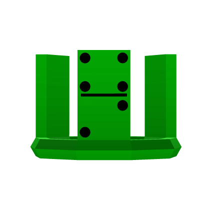 1x1x1x1’s Green Domino Crown - Forsaken Roblox item
