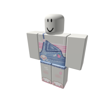 mezzo piano pink cyan kawaii cute overalls