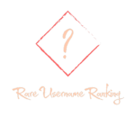 rare username ranking