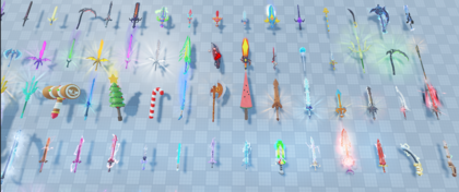 [ 380 ] Sword Weapons Pack | Trails Effects | RPG preview 5