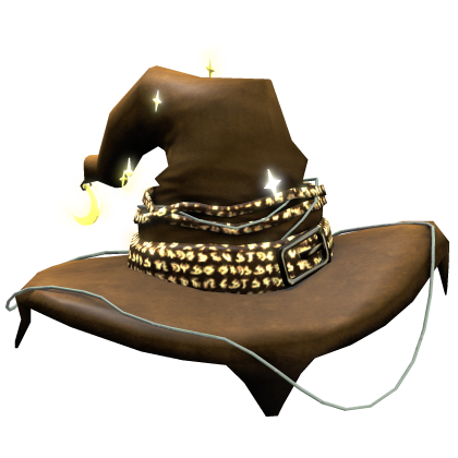 Mystic Glowing Yellow Witch Hat