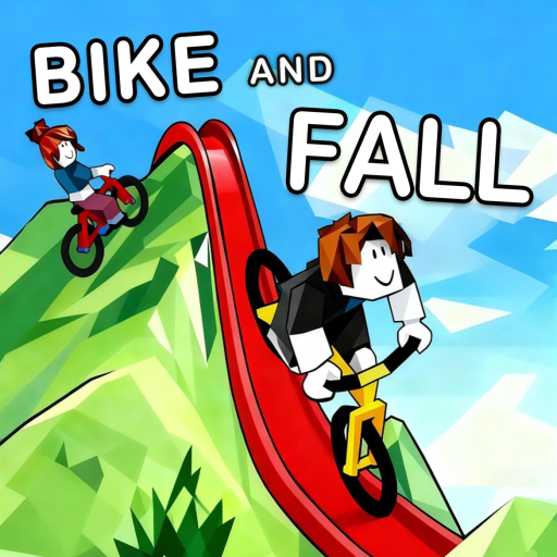 Bike and Fall official Roblox game thumbnail