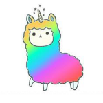 Rainbow Llamas
