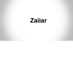 Zaiiar