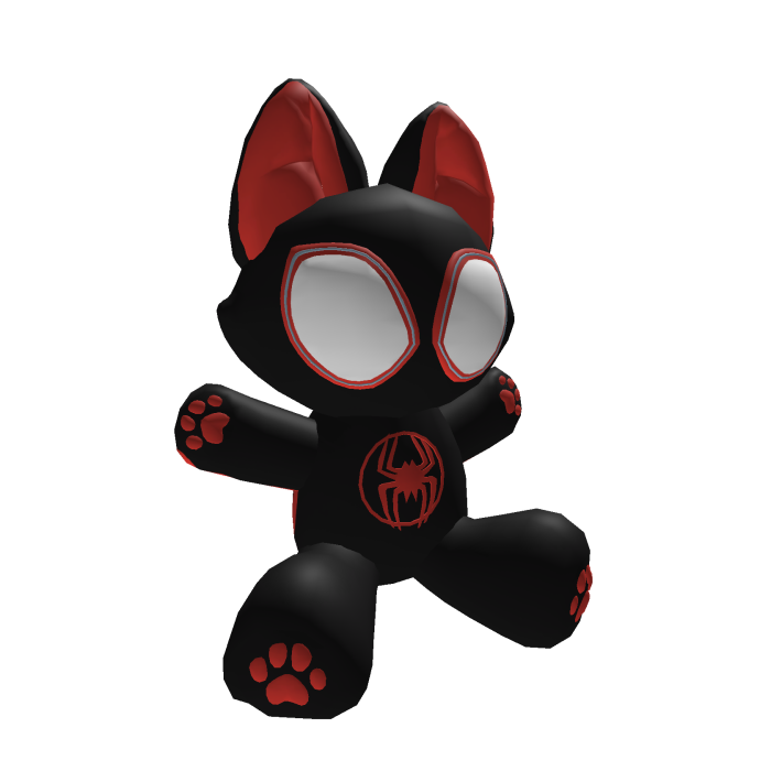 Spidercat Miles Morales LShoulder Pal(Spiderverse)