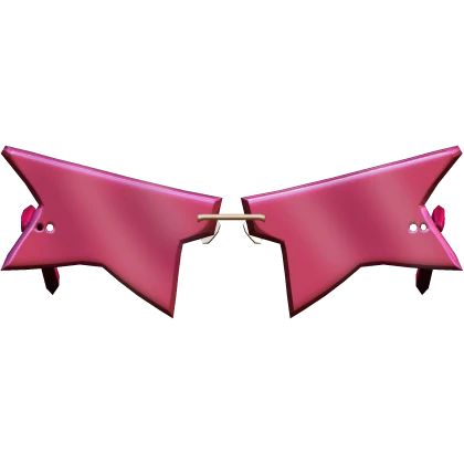 Spiky Shades Sunglasses Y2K - Pink | Roblox Item - Rolimon's