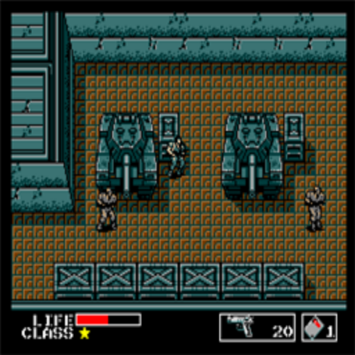 The original Metal Gear game Roblox decal