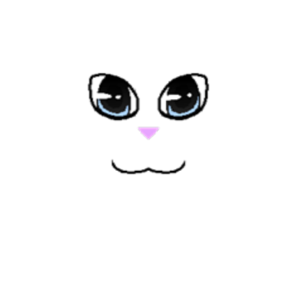 Cat Face With Pale Blue Eyes Roblox decal