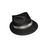 Black Iron Business Fedora Hat
