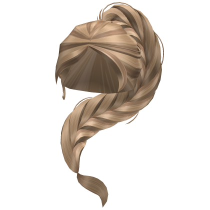 ♡ Long Dramatic Swept Braid (Honey Blonde) Roblox item