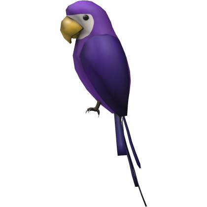 (Purple) Left Shoulder Parrot Roblox item