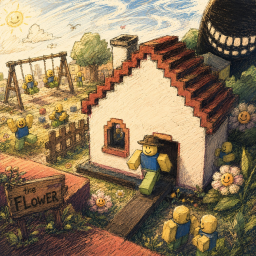 the flower