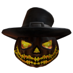 Spooky Skeleton Head With Hat