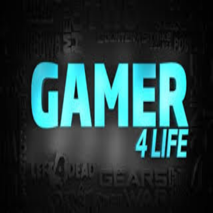 gamer 4 life Roblox decal