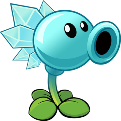 Snow Pea (Transparent) Roblox decal