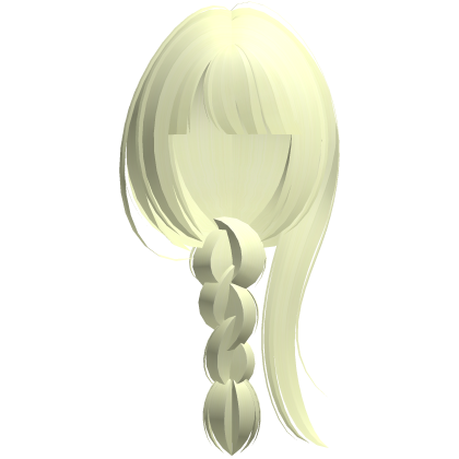 raiden shogun long anime braid yellow Roblox item