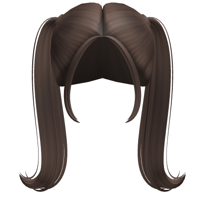 -',ৎ High Flowy Doll Pigtails in Light Brown