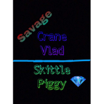 Skittle Piggy and Crane Vlad’s fan group