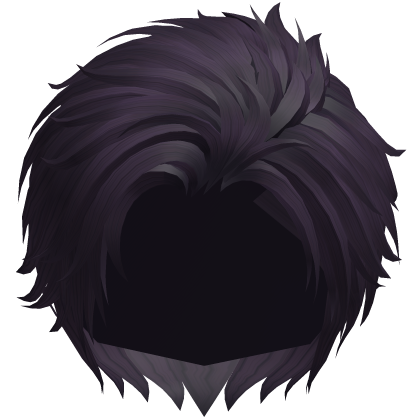Purple Side Comb Over Anime Boy Hair