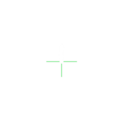 Green Crosshairs with NS Roblox decal