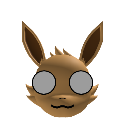 cartoonish fox head