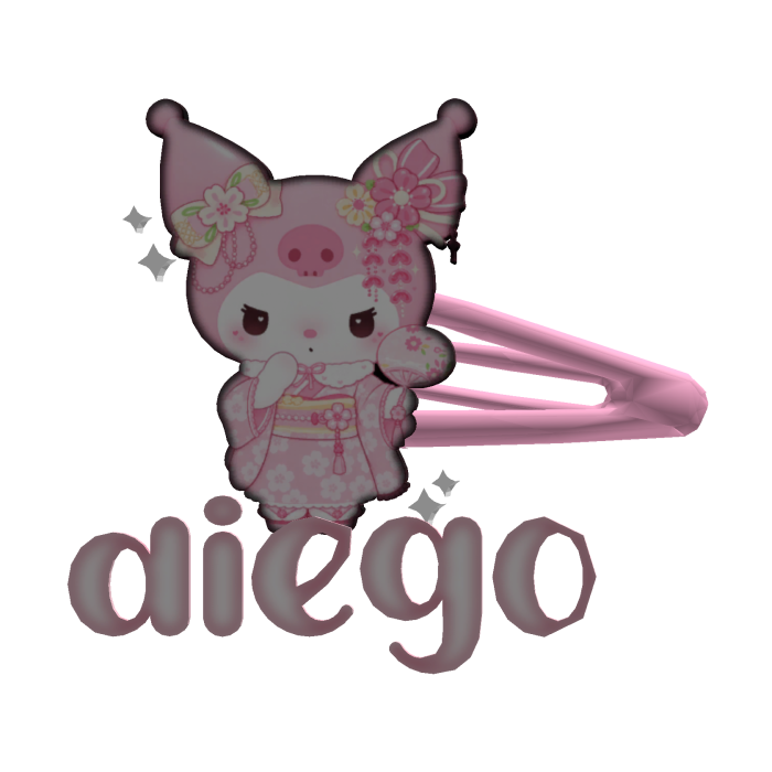 diego hairclip