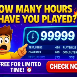 TRACK TOTAL ROBLOX PLAYTIME