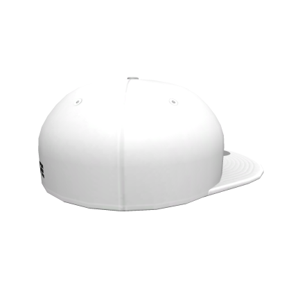 Backwards White Iconic Fyre Cap