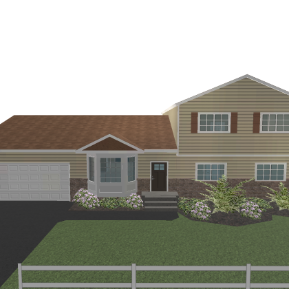 Split-Level Contemporary Suburban Home #1