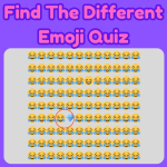 Find The Different Emoji Quiz🌟