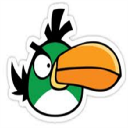 Angry Birds GREEN{FREE} Roblox decal