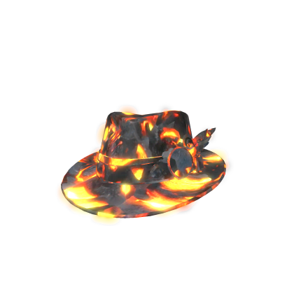 Emissive Lava Fedora