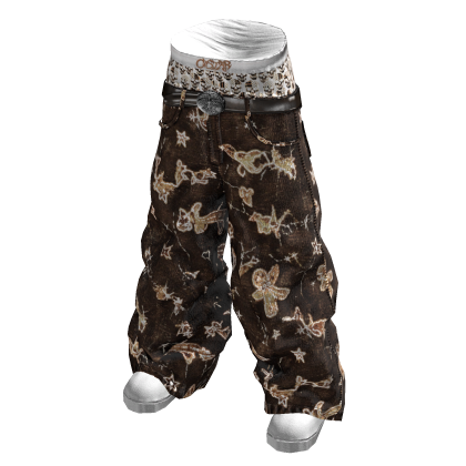 Saggy Skull Boxer Jeans