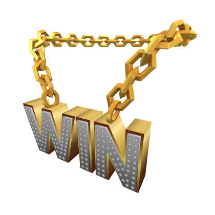 Win Bling Chain 1.0 Roblox item