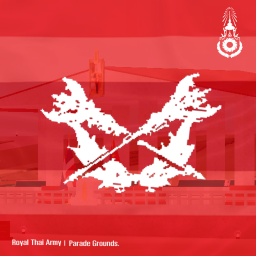 Parade Grounds. Inspection Royal Thai Army