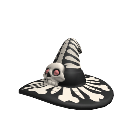 Skeleton Bone-Cone Witch Hat (TF2)